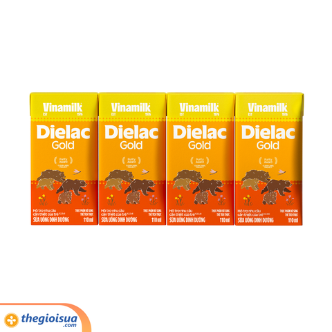 Sữa Uống Dinh Dưỡng Dielac Gold 110ml mẫu mới (trên 1 tuổi)