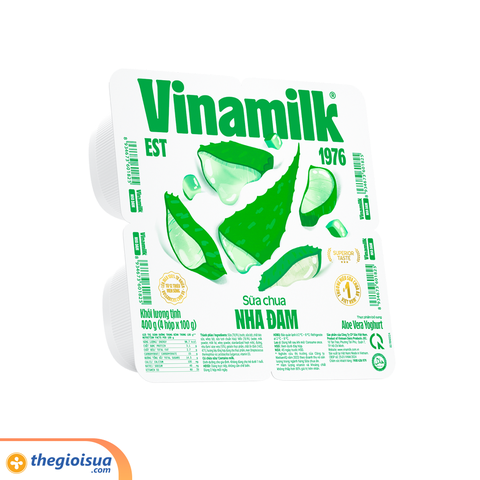 Sữa chua Vinamilk Nha đam 4x100g