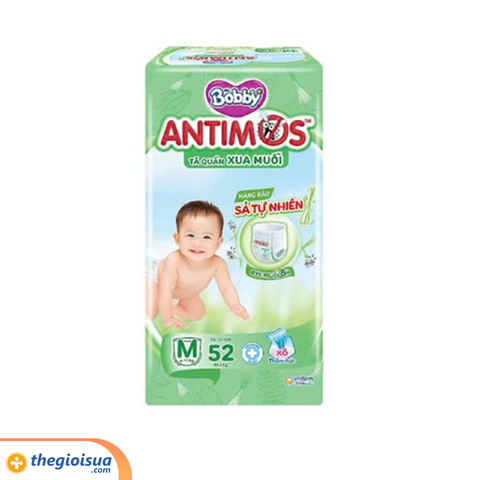 Tã Bobby quần Antimos xua muỗi M52