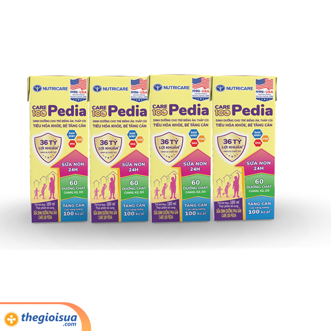 Sữa Dinh Dưỡng Pha Sẵn Care 100 pedia 180ml