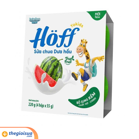Sữa chua hoa quả Hoff Vị Dưa Hấu 55g (trên 6 tháng)