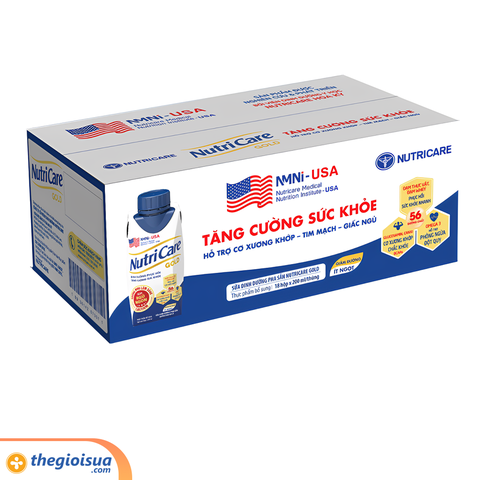 Sữa bột pha sẵn người lớn Nutricare Gold 200ml