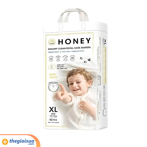 Bỉm HONEY, dạng quần lót, Size XL44 (12-17kg)