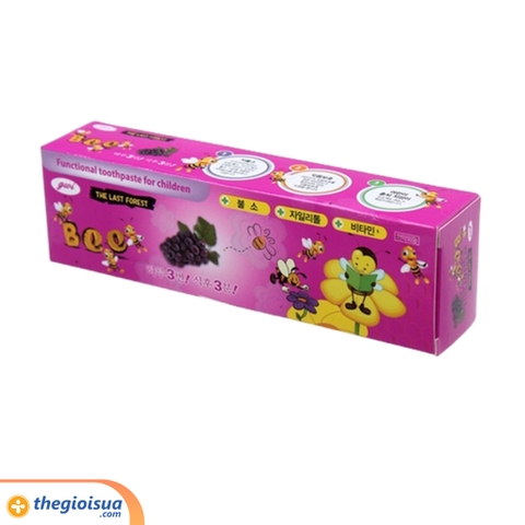 Kem đánh răng trẻ em Bee (Hương Nho) cho bé trên 2 tuổi