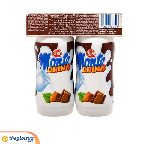 Váng sữa uống Zott Monte Socola 95ml