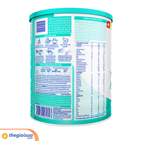 Sữa bột Nan Optipro Plus 4 1500g hàng nhập khẩu sản xuất tại Singapore