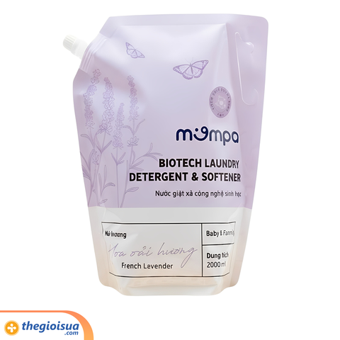 Nước giặt xả Mompa - Oải hương 2L