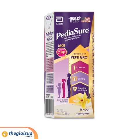 Sữa uống Pediasure hương vani 4x180ml