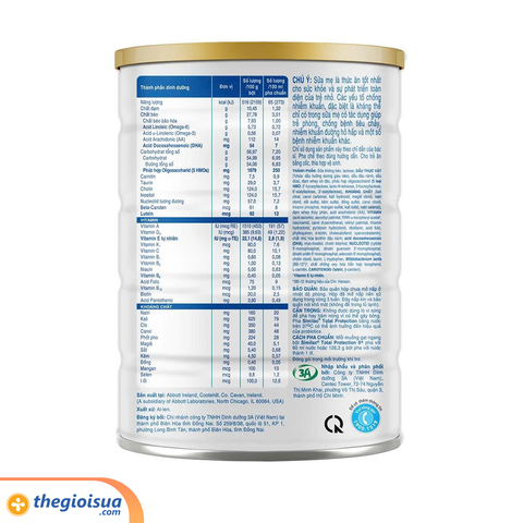 Sữa bột Similac Total Protection 0+ 800g (Từ 0-12 tháng)
