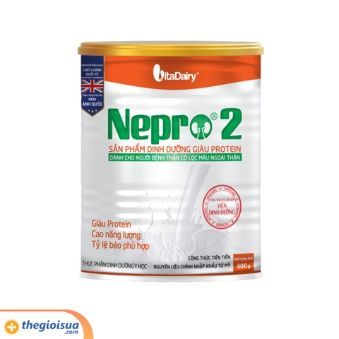 Sữa bột giàu Protein Nepro 2 400g