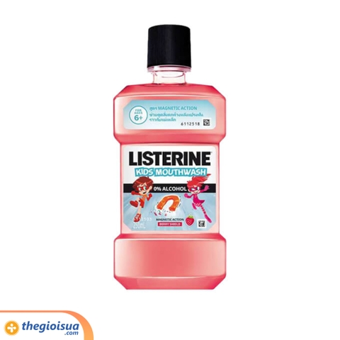 Nước súc miệng Listerine Kids Dâu 250ml