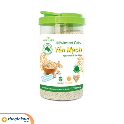Yến mạch 100% Instant Oats 800g