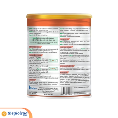 Sữa bột giàu Protein Nepro 2 400g