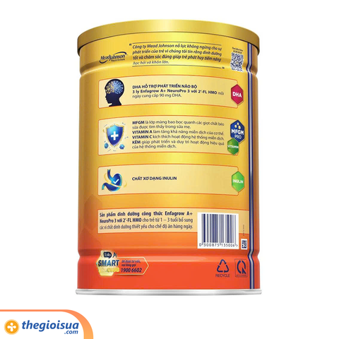 Sữa bột Enfagrow A+ Neuropro 3 HMO 1,7kg