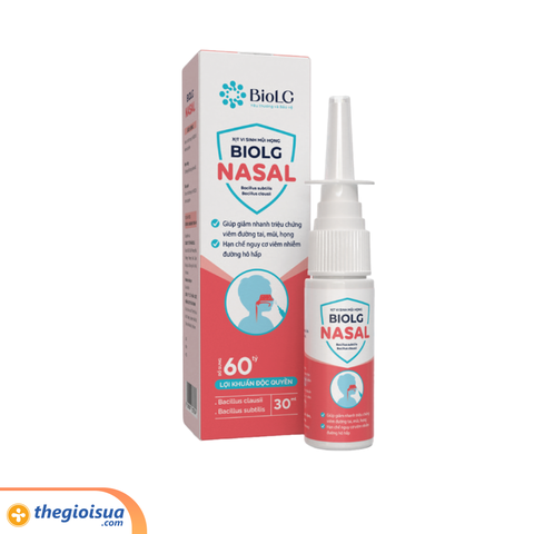 Xịt vi sinh mũi họng BioLG NASAL 30ml