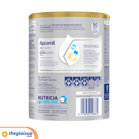 Sữa bột Aptamil Profutura 2 Follow-on Formula From 6 - 12 months