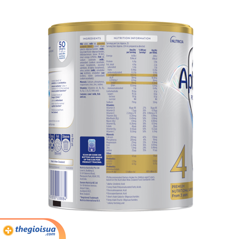 Sữa bột Aptamil Profutura 4 Nutritional Supplement From 3 Years