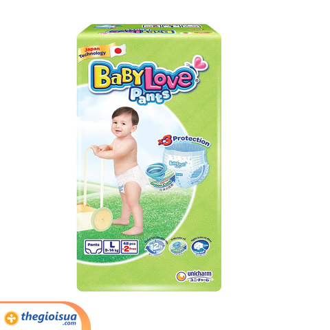 Tã quần Bobby Babylove L48 miếng (9-14kg)