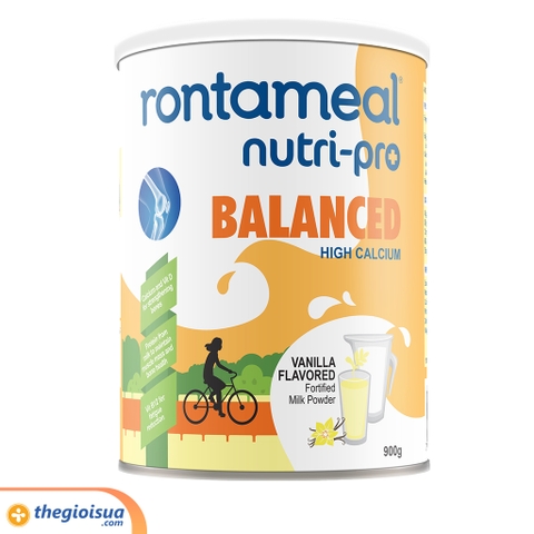 Rontameal Nutri Pro Balanced hương vani 900g