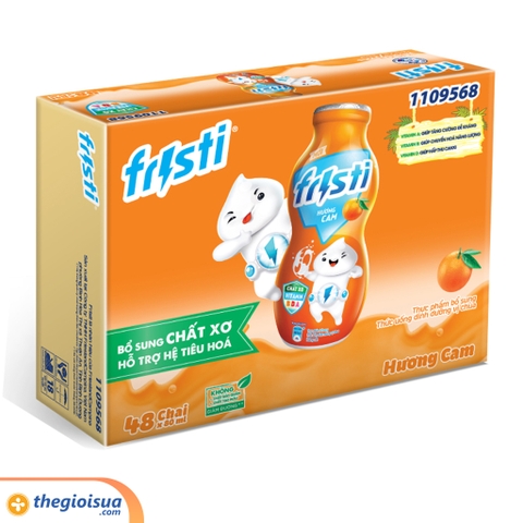 Thức uống dinh dưỡng vị chua Fristi hương cam 80ml