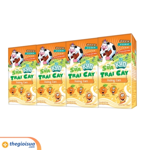 Sữa trái cây Lif Kun hương cam 110ml