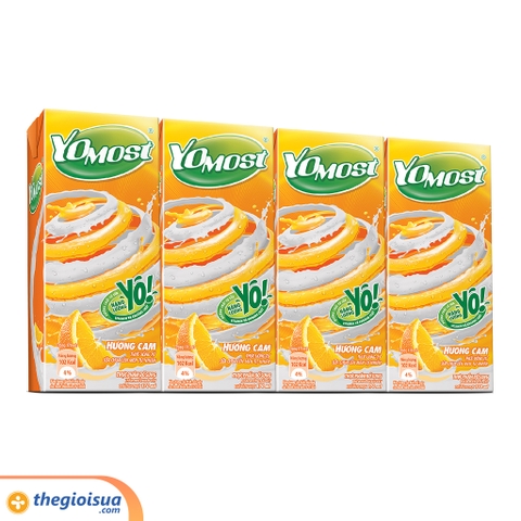 Sữa chua uống Yomost hương Cam 170ml