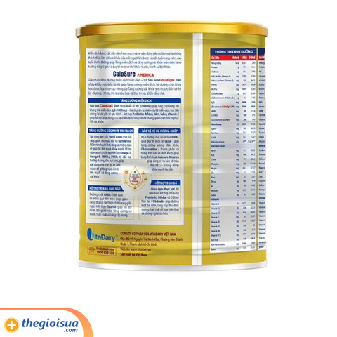 TPDD y học CaloSure America 800g (Vị thanh nhẹ)