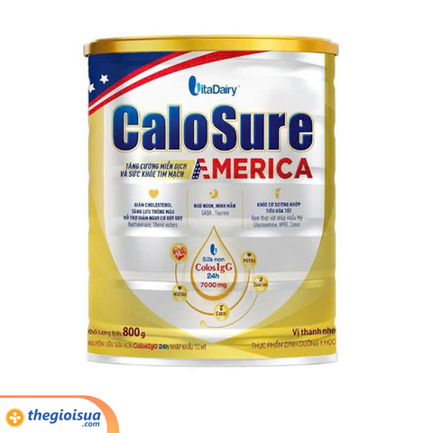TPDD y học CaloSure America 800g (Vị thanh nhẹ)