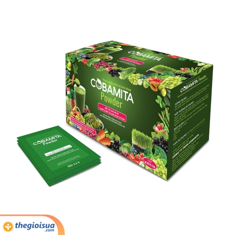 Bột cỏ lúa mì Cobamita Powder 30 gói