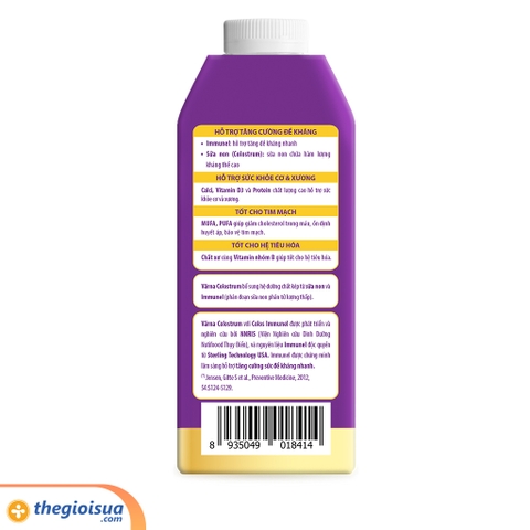 Sữa Bột Pha Sẵn Varna Colostrum 237ml (thùng 12 hộp)