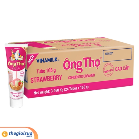 Creamer đặc Ông Thọ vị dâu tuýp 165g