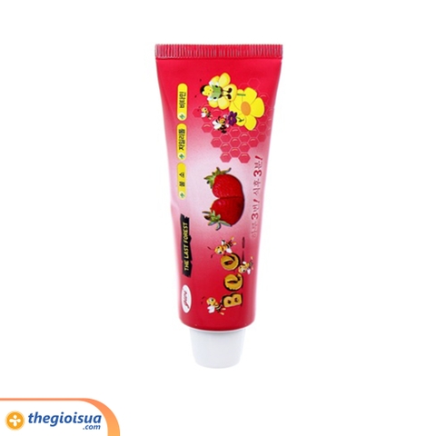 Kem đánh răng trẻ em Bee (Hương dâu) cho bé trên 2 tuổi