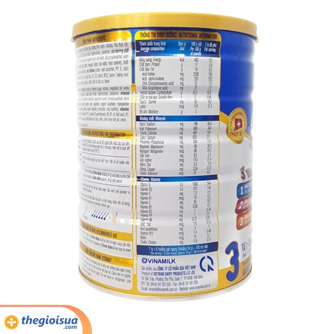 Sữa bột Dielac Alpha 3 1,5Kg