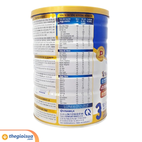 Sữa bột Dielac Alpha 3 900g