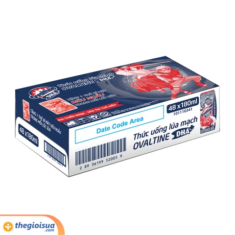 Sữa Ovaltine 180ml DHA