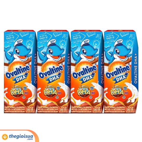 Sữa Ovaltine 180ml DHA