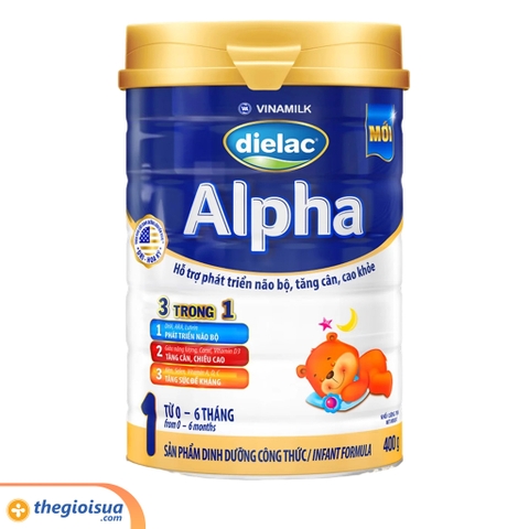 Sữa bột Dielac Alpha 1 400g