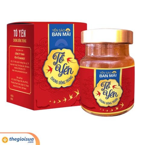 Yến sào Ban Mai - Tổ yến chưng đông trùng 70ml