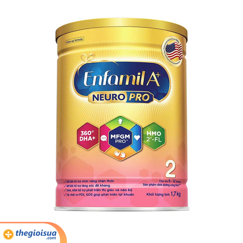 Sữa bột Enfamil A+ Neuropro 2 HMO 1700g
