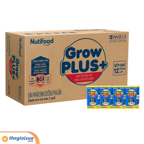 Sữa uống Grow PLUS+ xanh 110ml (từ 2 tuổi)