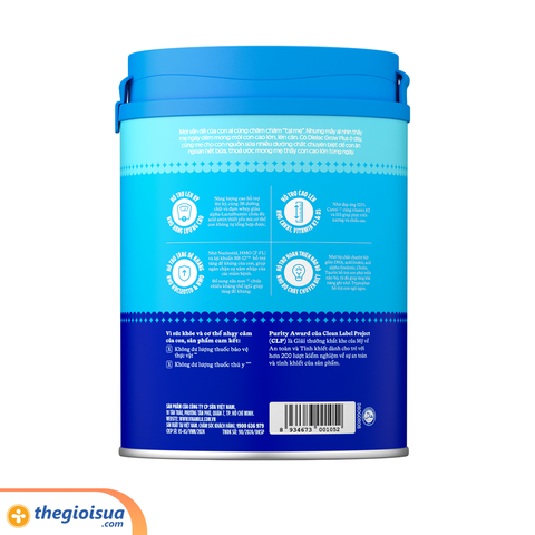 Sữa Bột Dielac Grow Plus 1+ HT 850g mẫu mới (từ 1 -2 tuổi)