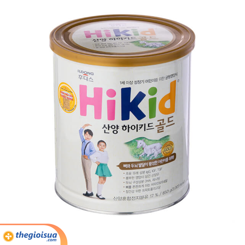 Sữa Dê Hikid Gold 650g (Từ 1-9 tuổi)
