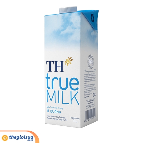 Sữa tươi tiệt trùng TH ít đường 1L