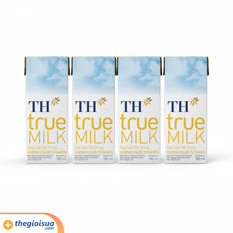 Sữa tươi TH Chuối 180ml