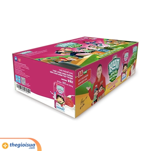 Sữa chua uống Kun hương vải 180ml