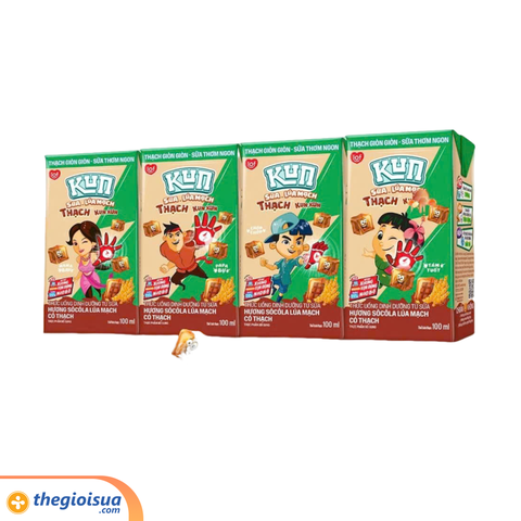 Kun Socola lúa mạch có thạch 100ml