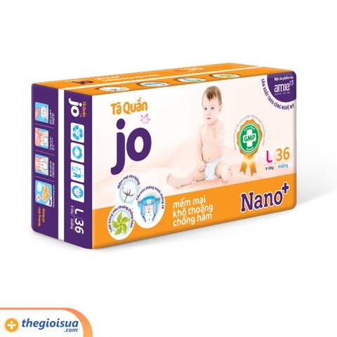 Tã quần JO size L 36 miếng