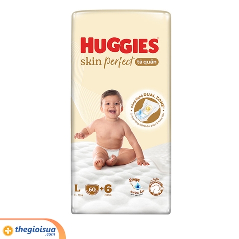 Tã quần Huggies Skin Perfect L60