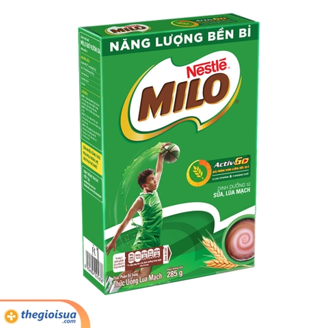 Sữa bột Nestle Milo Hộp giấy 285g