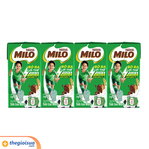 Sữa Milo hộp nhí 110ml